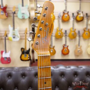 Fender Custom Shop 70th Anniversary Broadcaster Heavy Relic Aged Nocaster Blonde Hand-Wound Pickups R106066 - Image 7