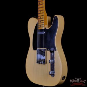Fender Custom Shop Limited Edition 70th Anniversary Broadcaster (Telecaster) Journeyman Relic Nocaster Blonde R108696 - Image 2