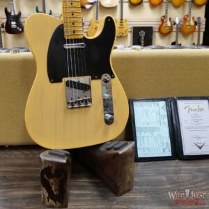 Fender Custom Shop Limited Edition 70th Anniversary Broadcaster (Telecaster) Journeyman Relic Nocaster Blonde R108696 - Image 8