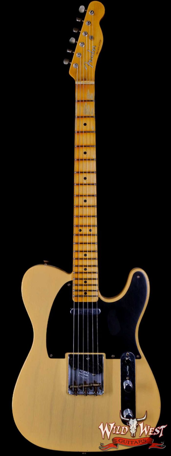 Fender Custom Shop Limited Edition 70th Anniversary Broadcaster (Telecaster) Journeyman Relic Nocaster Blonde R108696 - Image 1