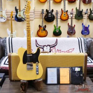 Fender Custom Shop Limited Edition 70th Anniversary Broadcaster (Telecaster) Journeyman Relic Nocaster Blonde R116703 - Image 6