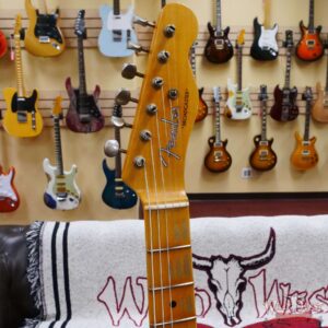 Fender Custom Shop Limited Edition 70th Anniversary Broadcaster (Telecaster) Jorneyman Relic Nocaster Blonde R112130 - Image 7