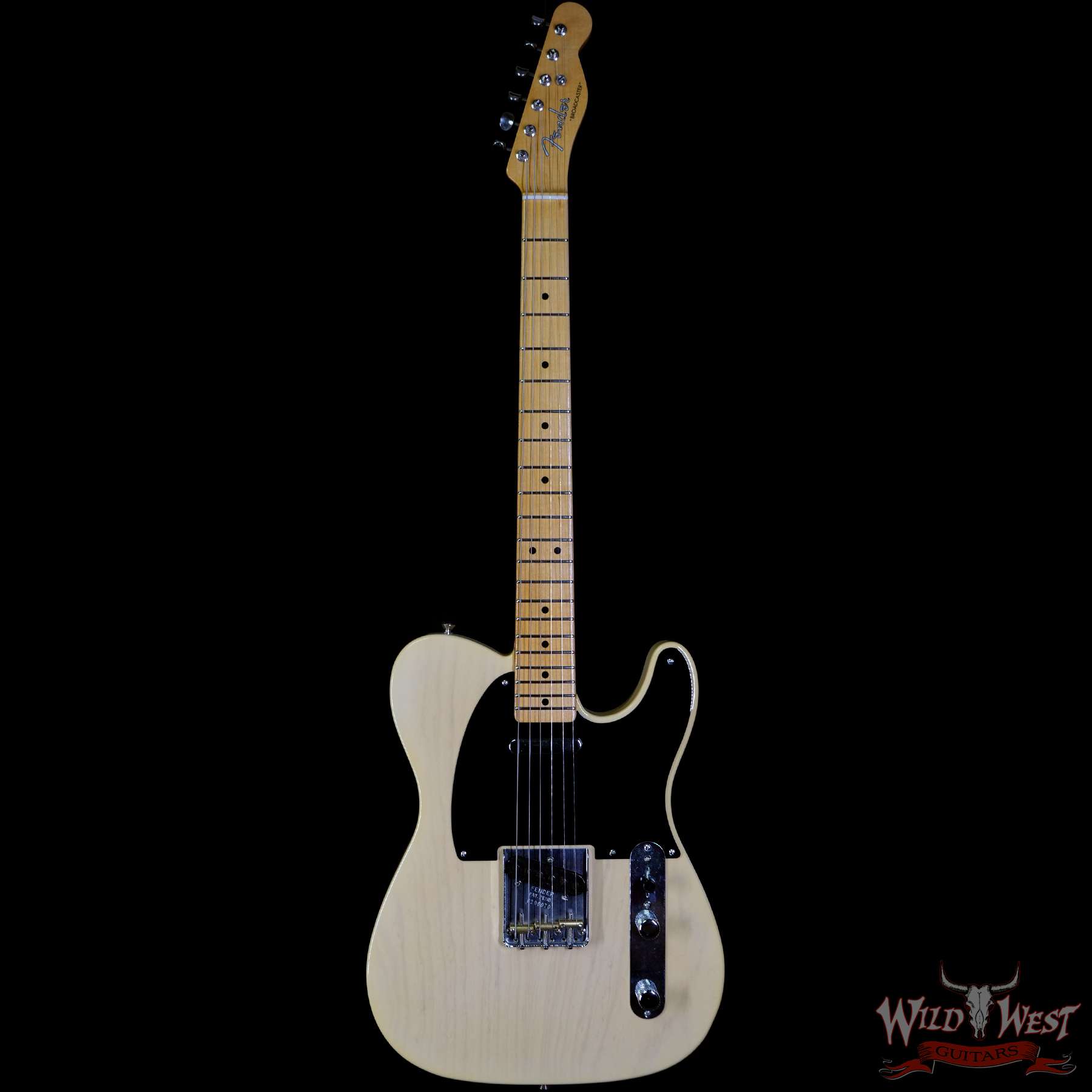 fendercs-70thbroadcaster-nos-r106070-f__wwg.jpg Fender Custom Shop 70th Anniversary Broadcaster NOS Time Capsule Nocaster Blonde Hand-Wound Pickups R106070 - Image 3