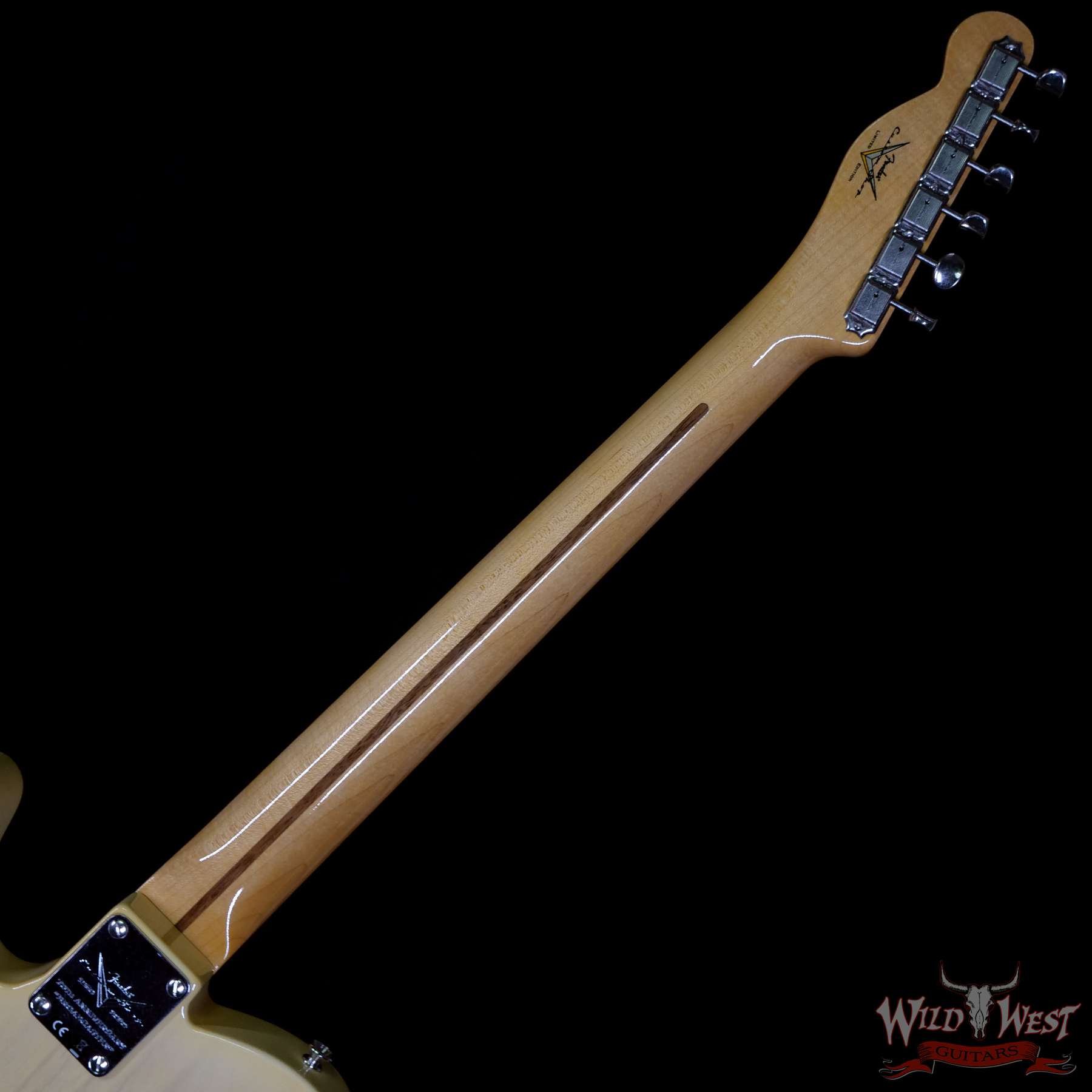 fendercs-70thbroadcaster-nos-r106070-nb__wwg.jpg Fender Custom Shop 70th Anniversary Broadcaster NOS Time Capsule Nocaster Blonde Hand-Wound Pickups R106070 - Image 5