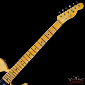 Fender Custom Shop Limited 70th Anniversary Broadcaster (Telecaster) Relic Nocaster Blonde 7.05 LBS - Image 4