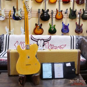 Fender Custom Shop Limited 70th Anniversary Broadcaster (Telecaster) Relic Nocaster Blonde 7.05 LBS - Image 10