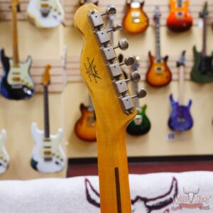 Fender Custom Shop Limited 70th Anniversary Broadcaster (Telecaster) Relic Nocaster Blonde 7.05 LBS - Image 11