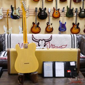 Fender Custom Shop Limited Edition 70th Anniversary Broadcaster (Telecaster) Journeyman Relic Nocaster Blonde R100903 - Image 9