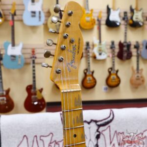 Fender Custom Shop Limited Edition 70th Anniversary Broadcaster (Telecaster) Jorneyman Relic Nocaster Blonde R112329 - Image 7