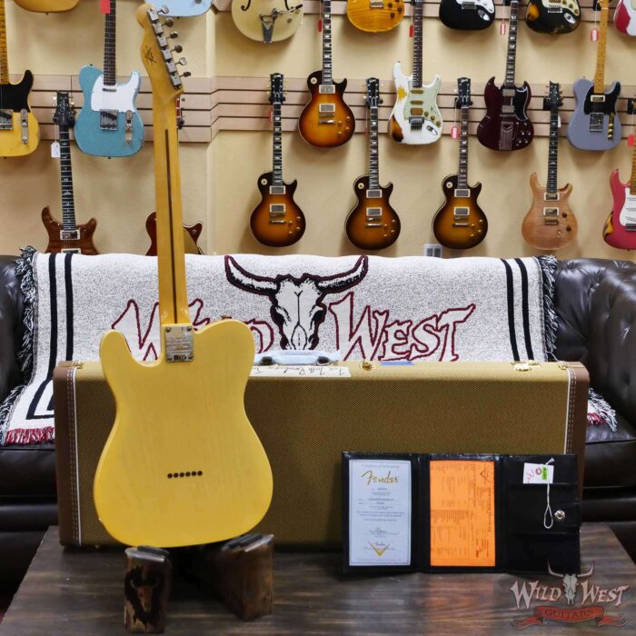Fender Custom Shop Limited Edition 70th Anniversary Broadcaster (Telecaster) Jorneyman Relic Nocaster Blonde R112329 - Image 11