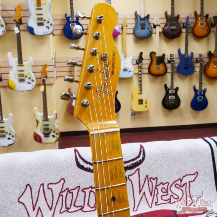 Fender Custom Shop Limited Edition 70th Anniversary Broadcaster (Telecaster) Relic Nocaster Blonde R112614 - Image 7