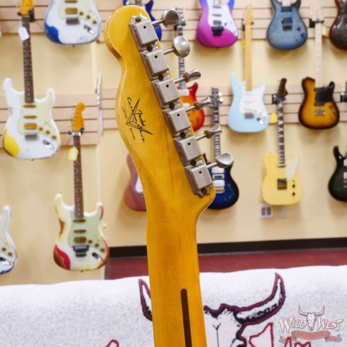 Fender Custom Shop Limited Edition 70th Anniversary Broadcaster (Telecaster) Relic Nocaster Blonde R112614 - Image 11