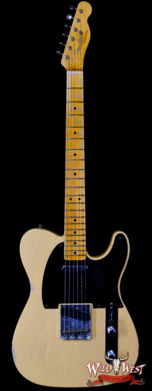 Fender Custom Shop Limited Edition 70th Anniversary Broadcaster (Telecaster) Relic Nocaster Blonde R112614