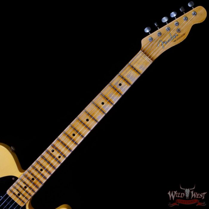 Fender Custom Shop Limited Edition 70th Anniversary Broadcaster (Telecaster) Relic Nocaster Blonde R113501 - Image 4