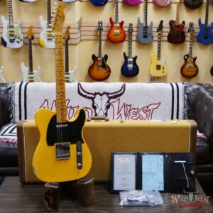Fender Custom Shop Limited Edition 70th Anniversary Broadcaster (Telecaster) Relic Nocaster Blonde R113501 - Image 6