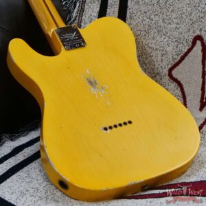 Fender Custom Shop Limited Edition 70th Anniversary Broadcaster (Telecaster) Relic Nocaster Blonde R113501 - Image 12