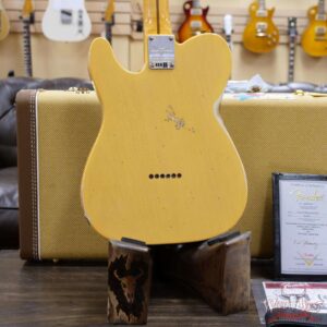 Fender Custom Shop Limited Edition 70th Anniversary Broadcaster (Telecaster) Relic Nocaster Blonde R105959 - Image 12