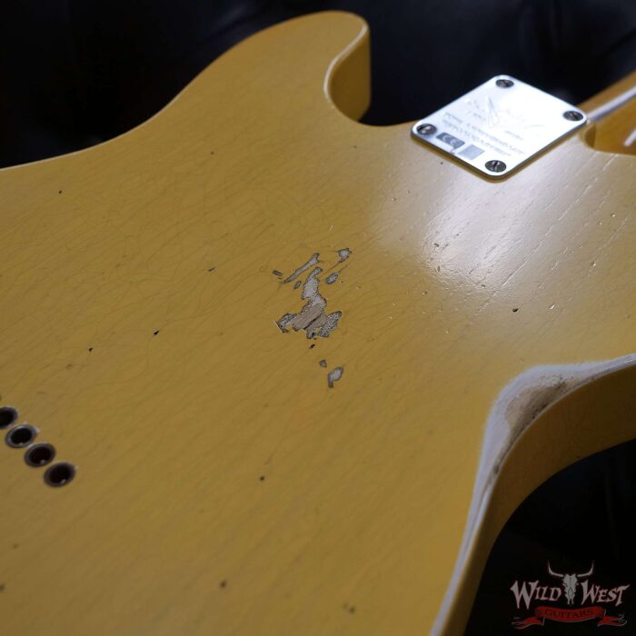Fender Custom Shop Limited Edition 70th Anniversary Broadcaster (Telecaster) Relic Nocaster Blonde R105959 - Image 13