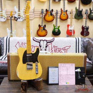 Fender Custom Shop Limited 70th Anniversary Broadcaster (Telecaster) Relic Nocaster Blonde R112304 - Image 6