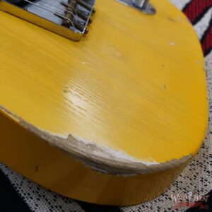 Fender Custom Shop Limited 70th Anniversary Broadcaster (Telecaster) Relic Nocaster Blonde R112304 - Image 9