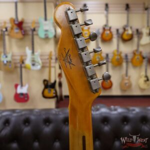 Fender Custom Shop 70th Anniversary Broadcaster Heavy Relic Aged Nocaster Blonde Hand-Wound Pickups R105823 - Image 10