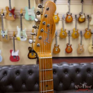 Fender Custom Shop 70th Anniversary Broadcaster Heavy Relic Aged Nocaster Blonde Hand-Wound Pickups R105823 - Image 7
