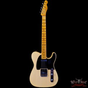 Fender Custom Shop Limited Edition 70th Anniversary Broadcaster (Telecaster) Journeyman Relic Nocaster Blonde 7.00 LBS - Image 3