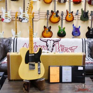 Fender Custom Shop Limited Edition 70th Anniversary Broadcaster (Telecaster) Journeyman Relic Nocaster Blonde 7.00 LBS - Image 6