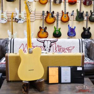 Fender Custom Shop Limited Edition 70th Anniversary Broadcaster (Telecaster) Journeyman Relic Nocaster Blonde 7.00 LBS - Image 10