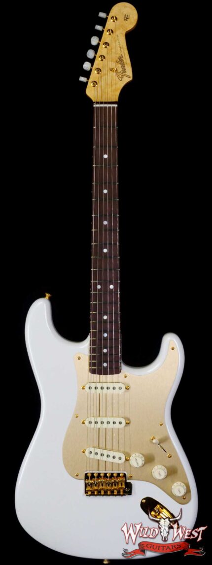 Fender Custom Shop Limited Edition 75th Anniversary Stratocaster 5A Birdseye Maple Neck Rosewood Fingerboard NOS Diamond White Pearl