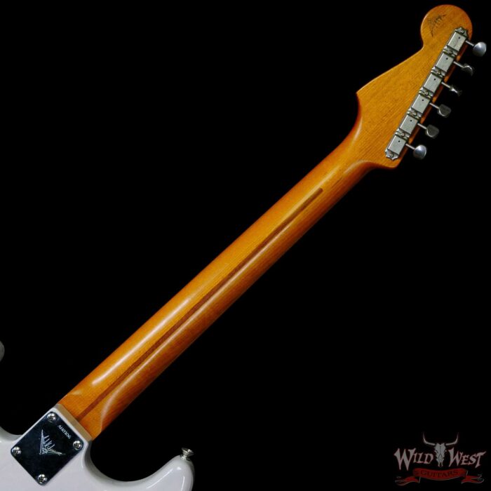 Fender Custom Shop Andy Hicks Masterbuilt 1957 Dual-Mag Stratocaster Josefina Hand-Wound Pickups Lush Closet Classic Dirty White Blonde - Image 5