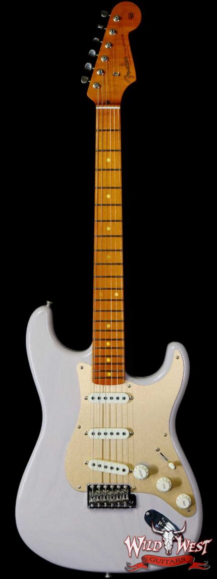 Fender Custom Shop Andy Hicks Masterbuilt 1957 Dual-Mag Stratocaster Josefina Hand-Wound Pickups Lush Closet Classic Dirty White Blonde