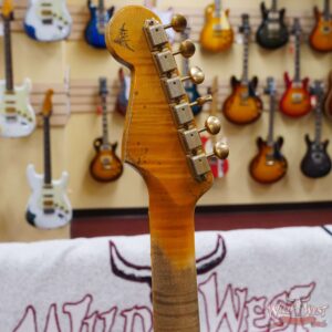 Fender Custom Shop Andy Hicks Masterbuilt 1962 Poblano Stratocaster Josefina Hand-Wound Pickups Relic Aged Aztec Gold - Image 10