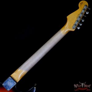 Fender Custom Shop Andy Hicks Masterbuilt 1961 Stratocaster Hardtail Brazilian Rosewood Slab Board Relic 3 Tone Sunburst - Image 5