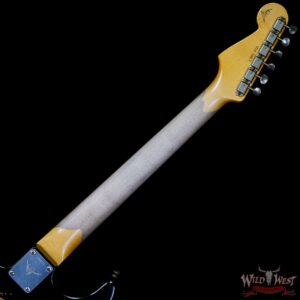 Fender Custom Shop Andy Hicks Masterbuilt 1961 Stratocaster Hardtail Brazilian Rosewood Board Josefina Hand-Wound Relic Black 6.90 LBS - Image 5