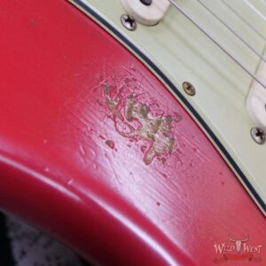 Fender Custom Shop Andy Hicks Masterbuilt 1961 Stratocaster Roasted Flame Maple Neck Brazilian Rosewood Board Relic Fiesta Red - Image 10