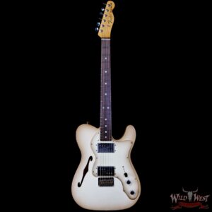 Fender Custom Shop Andy Hicks Masterbuilt 1972 Telecaster Thinline HH Brazilian Rosewood Fingerboard Journeyman Relic Antigua 7.10 LBS (US Only / No International Shipping) - Image 3