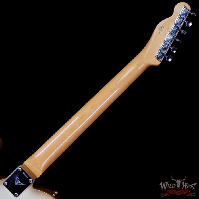 Fender Custom Shop Andy Hicks Masterbuilt 1972 Telecaster Thinline HH Brazilian Rosewood Fingerboard Journeyman Relic Antigua 7.10 LBS (US Only / No International Shipping) - Image 5