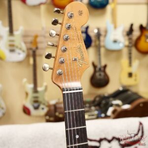 Fender Custom Shop Andy Hicks Masterbuilt 1964 Stratocaster Brazilian Rosewood Board Josefina Hand-Wound Pickups Joueneyman Relic Target 3 Tone Sunburst 7.30 LBS (US Only / No International Shipping) - Image 7