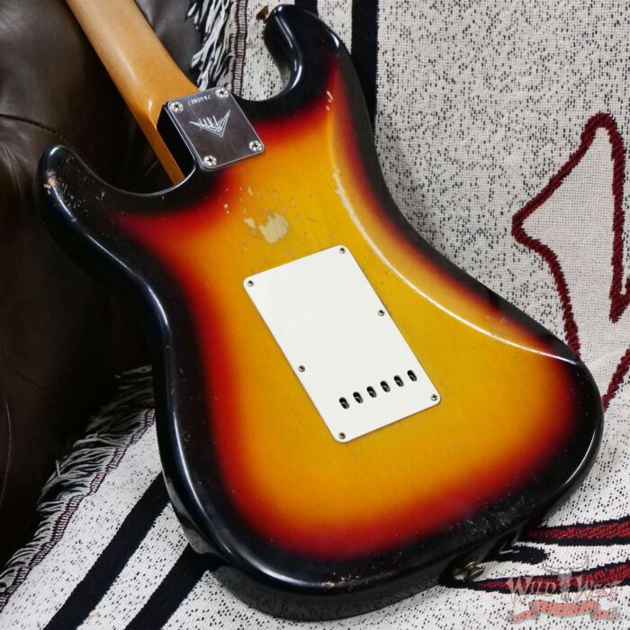 Fender Custom Shop Andy Hicks Masterbuilt 1964 Stratocaster Brazilian Rosewood Board Josefina Hand-Wound Pickups Joueneyman Relic Target 3 Tone Sunburst 7.30 LBS (US Only / No International Shipping) - Image 12