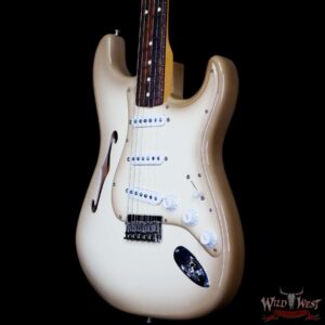 Fender Custom Shop Andy Hicks Masterbuilt 60’s Stratocaster Thinline Hardtail Brazilian Rosewood Board NOS Antigua - Image 2