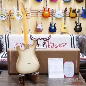 Fender Custom Shop Andy Hicks Masterbuilt 60’s Stratocaster Thinline Hardtail Brazilian Rosewood Board NOS Antigua - Image 9