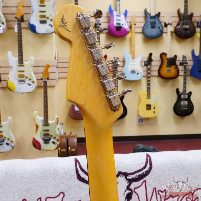 Fender Custom Shop Andy Hicks Masterbuilt 60’s Stratocaster Thinline Hardtail Brazilian Rosewood Board NOS Antigua - Image 10