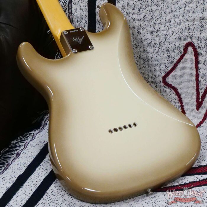Fender Custom Shop Andy Hicks Masterbuilt 60’s Stratocaster Thinline Hardtail Brazilian Rosewood Board NOS Antigua - Image 11