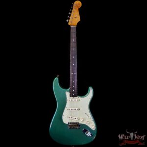 Fender Custom Shop Andy Hicks Masterbuilt 1964 Stratocaster Brazilian Rosewood Board Josefina Pickups Joueneyman Relic Sherwood Green Metallic 7.55 LBS (US Only / No International Shipping) - Image 3