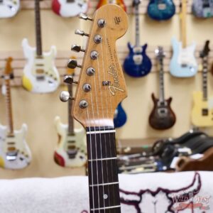 Fender Custom Shop Andy Hicks Masterbuilt 1964 Stratocaster Brazilian Rosewood Board Josefina Pickups Joueneyman Relic Sherwood Green Metallic 7.55 LBS (US Only / No International Shipping) - Image 7