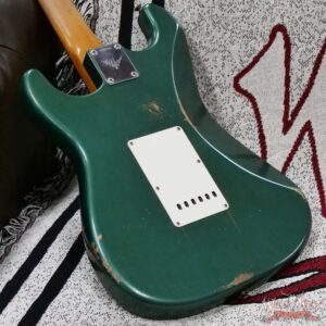 Fender Custom Shop Andy Hicks Masterbuilt 1964 Stratocaster Brazilian Rosewood Board Josefina Pickups Joueneyman Relic Sherwood Green Metallic 7.55 LBS (US Only / No International Shipping) - Image 12