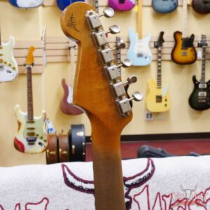 Fender Custom Shop Andy Hicks Masterbuilt 1964 Stratocaster Brazilian Rosewood Board Josefina Hand-Wound Pickups Joueneyman Relic Target 3 Tone Sunburst - Image 12