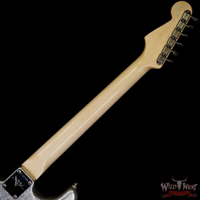 Fender Custom Shop Levi Perry Apprentice Masterbuilt HSS Stratocaster Brazilian Rosewood Josefina Hand-Wound Pickups NOS Silver Sparkle - Image 5
