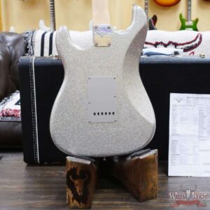 Fender Custom Shop Levi Perry Apprentice Masterbuilt HSS Stratocaster Brazilian Rosewood Josefina Hand-Wound Pickups NOS Silver Sparkle - Image 11